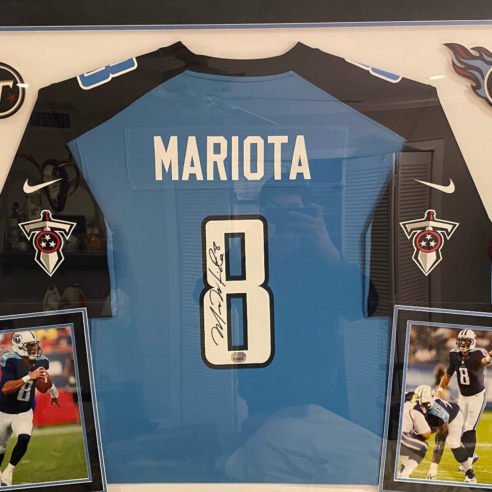 Marcus Mariota Signed Titans Jersey